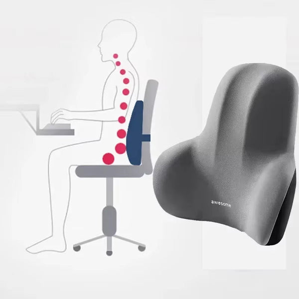 Lumbar Support Pillow for Desk, Car & Gaming Chair