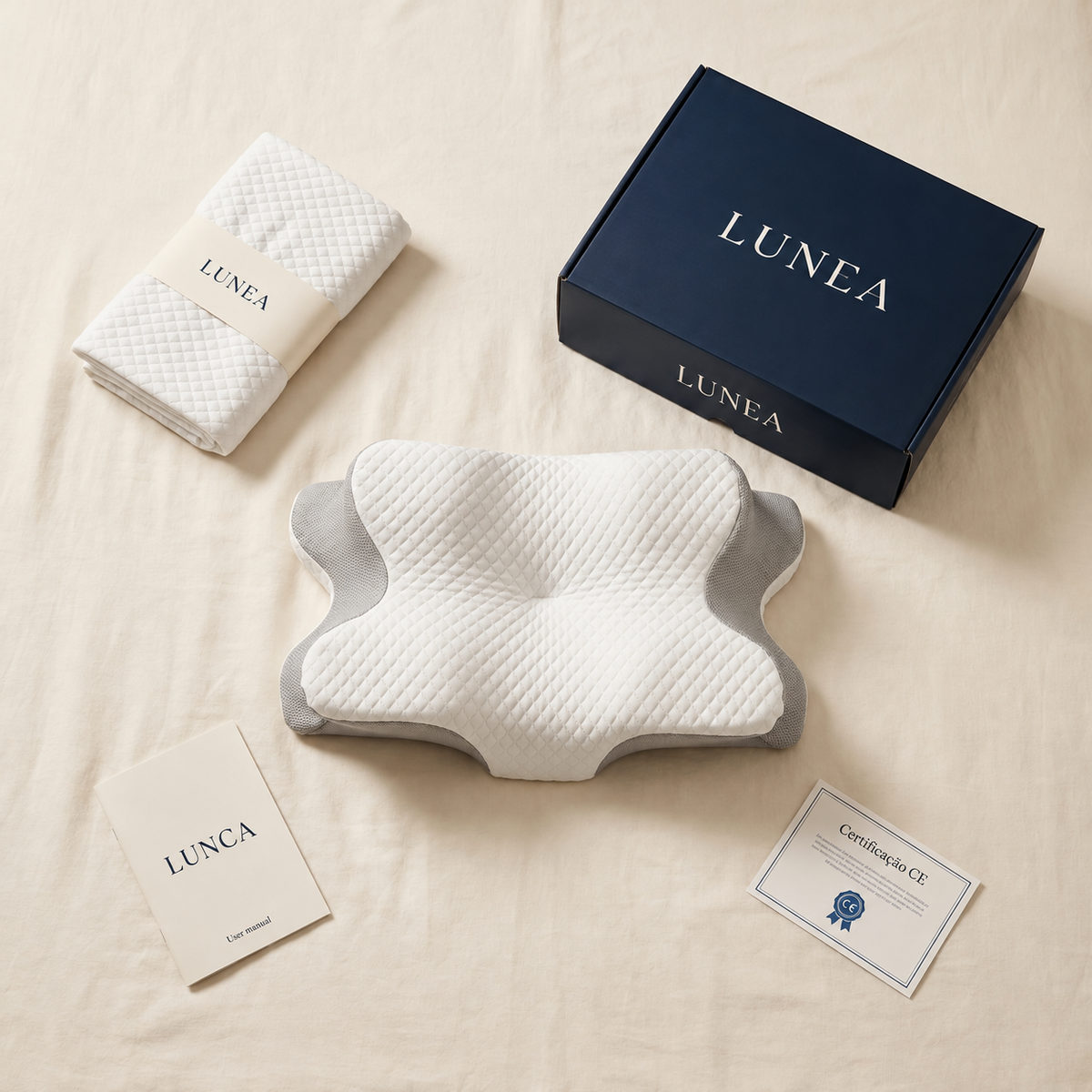 Cervical Contour Memory Foam Pillow