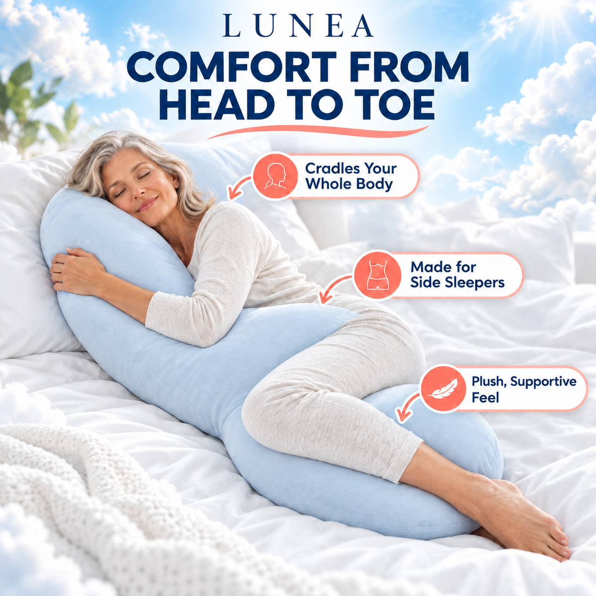 Full Body Support Pillow