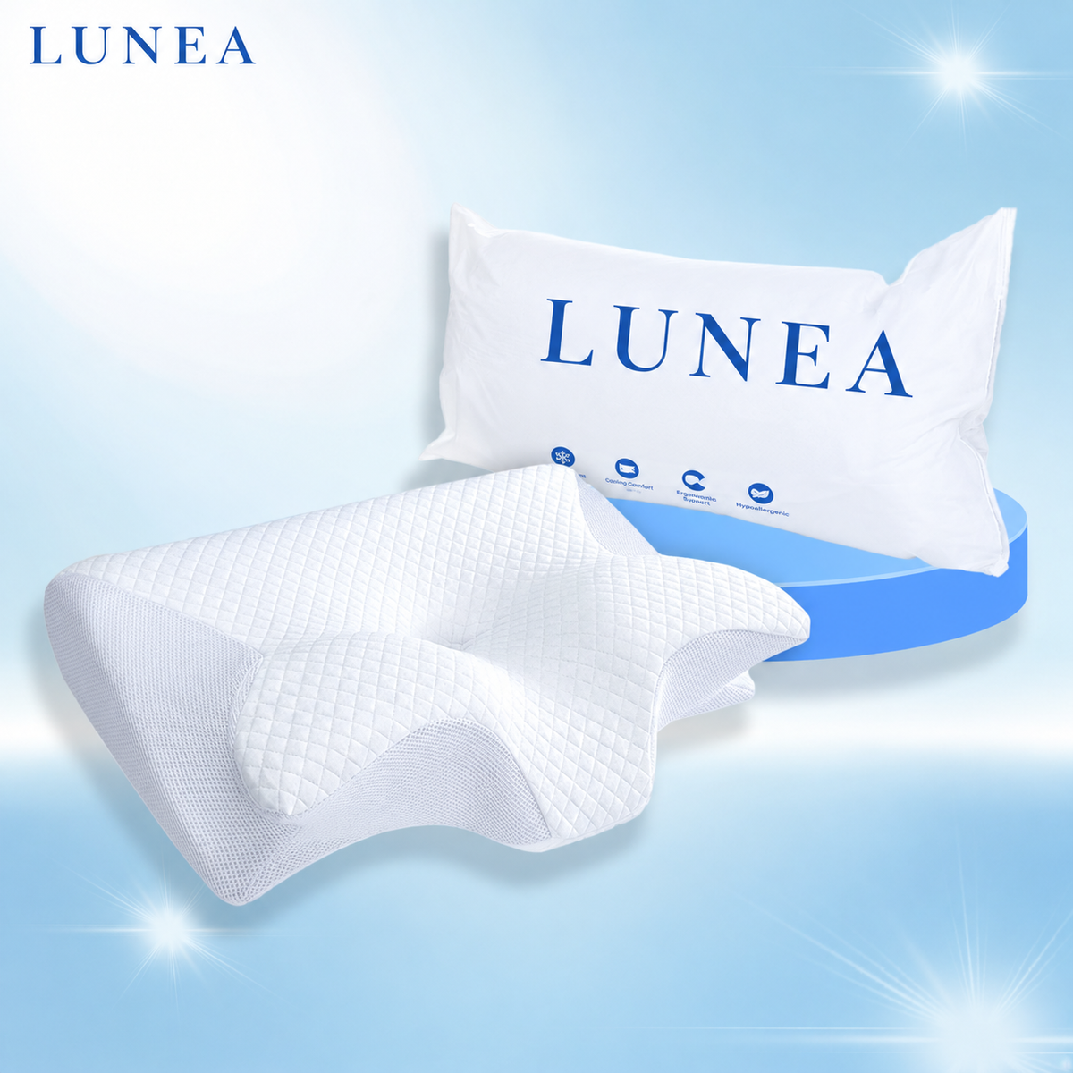 Anti-Snore Contour Pillow