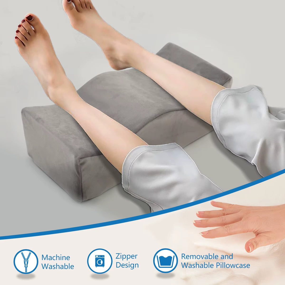 Leg elevation pillow