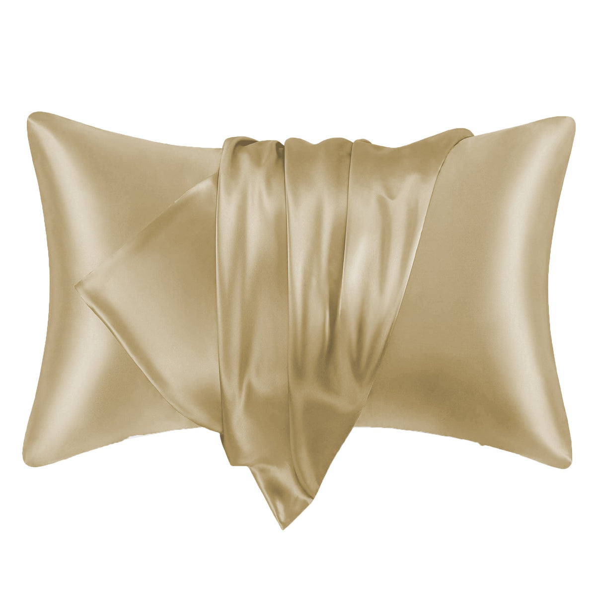 Mulberry silk pillowcase gold